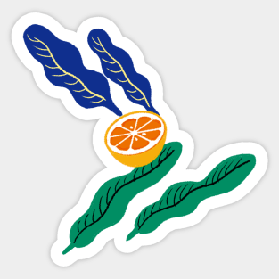 Orange Sticker